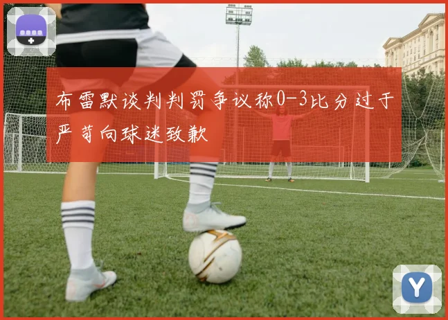 布雷默谈判判罚争议称0-3比分过于严苛向球迷致歉