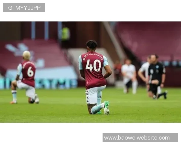 英超球员本周赛前首次单膝下跪共同反对种族歧视行动